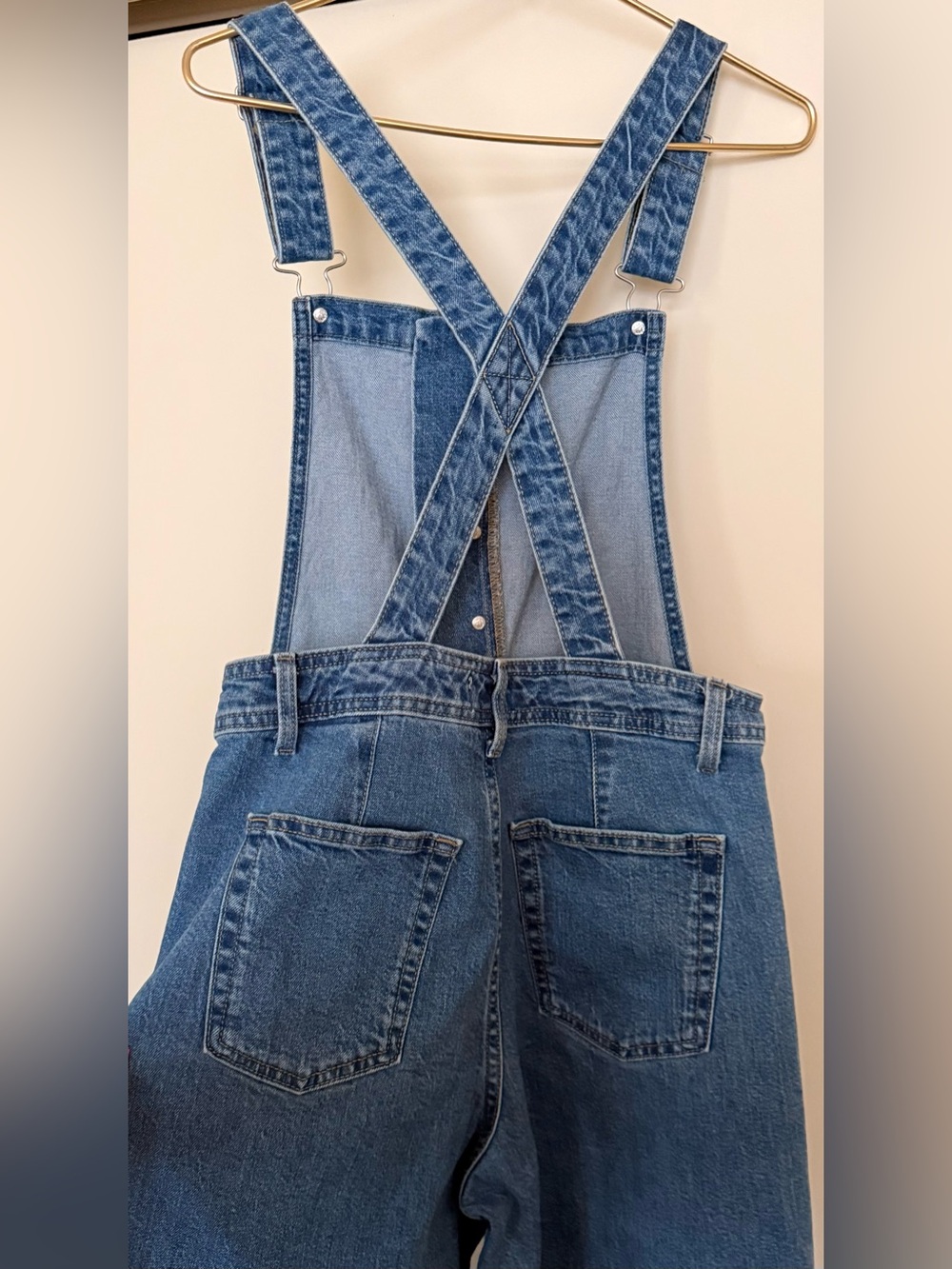 Universal Thread Women's Denim Sailor Overalls - Size 8 - Picture 8 of 9